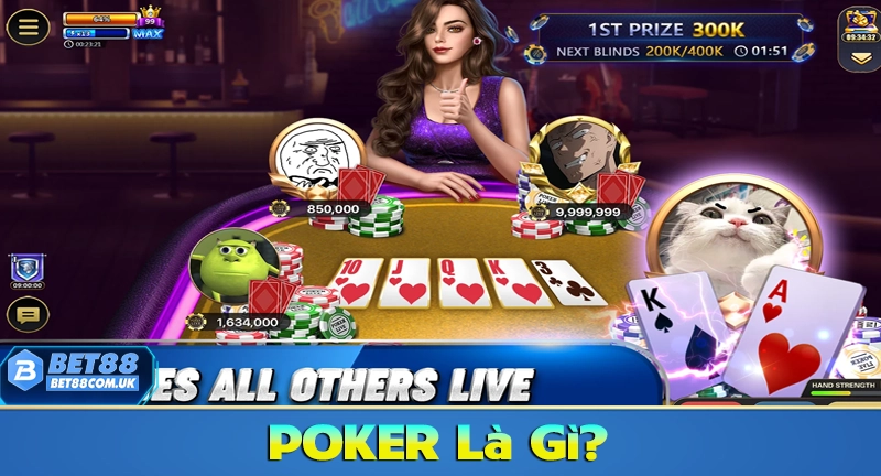 Khái niệm về game bài poker